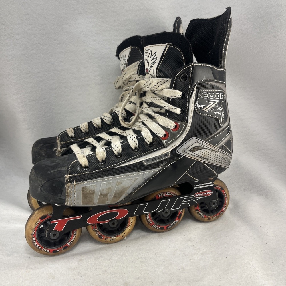 Tour Code 7 800 Inline Skates- Roller Blades- Black-aluminum Series- Men's 8